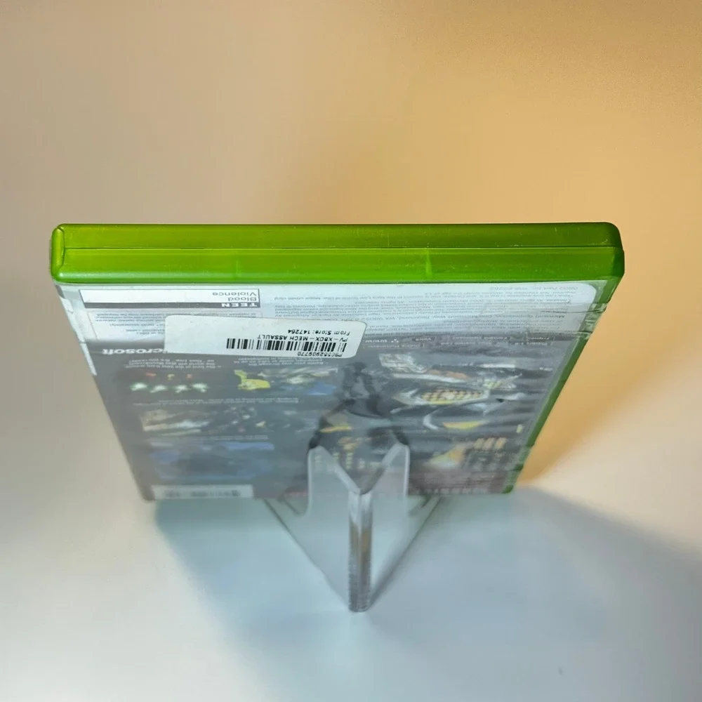 Microsoft MechAssault Xbox Game Original Green Case Good Action Sci-Fi 2002